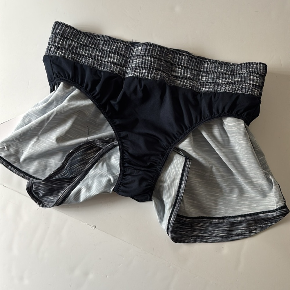 Nike Women's One Dri-Fit Mid-Rise 3” Brief-Lined Training Shorts - Picture 8 of 13